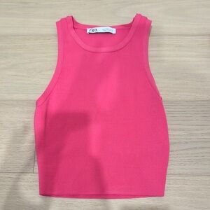 Zara Pink Sleeveless Top size S